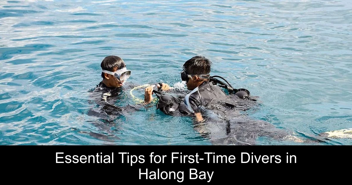 Essential Tips for First-Time Divers in Halong Bay