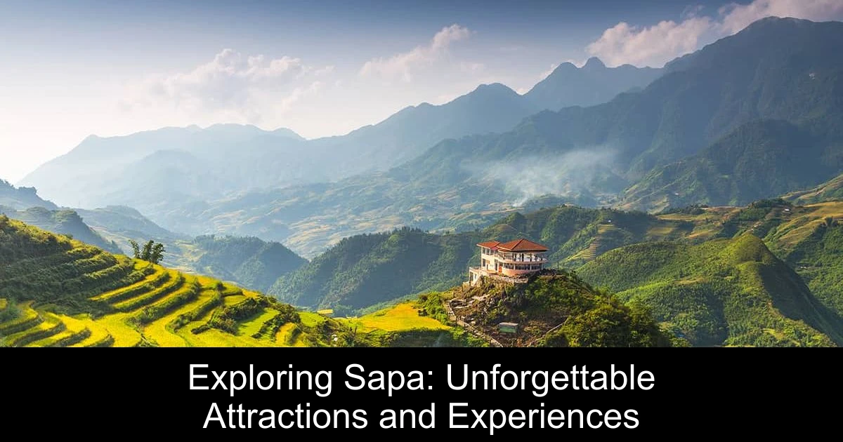 Exploring Sapa: Unforgettable Attractions and Experiences