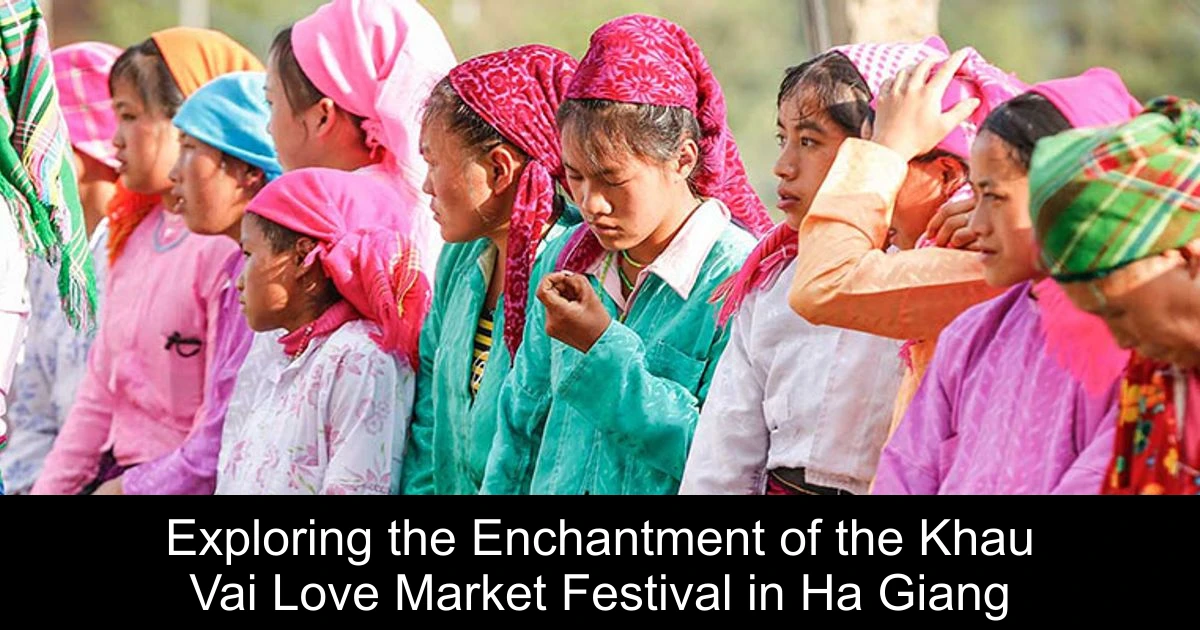 Exploring the Enchantment of the Khau Vai Love Market Festival in Ha Giang