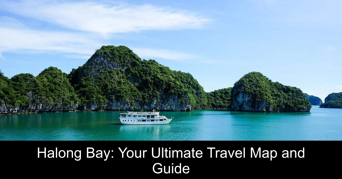 Halong Bay: Your Ultimate Travel Map and Guide