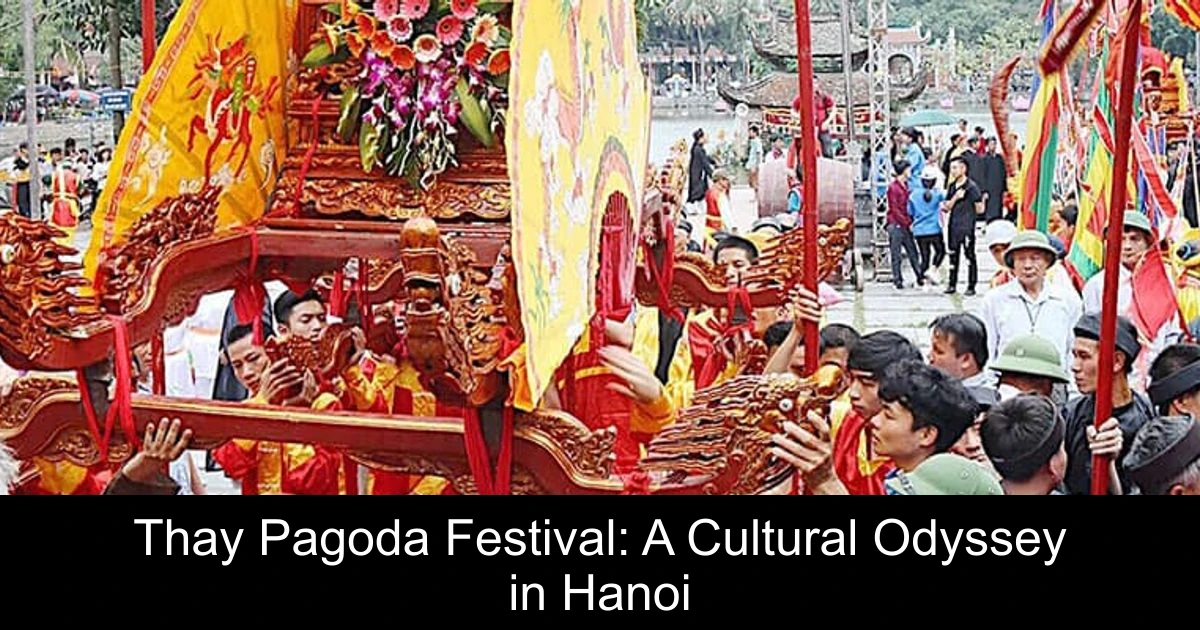 Thay Pagoda Festival: A Cultural Odyssey in Hanoi