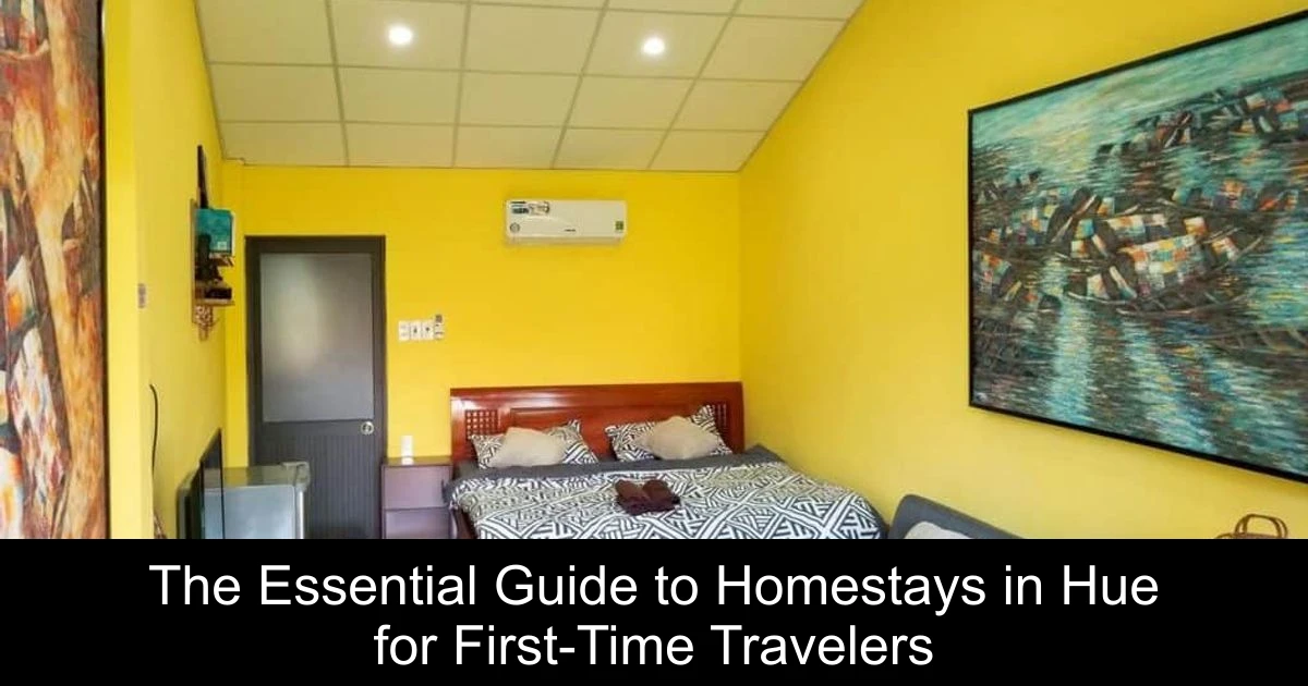 The Essential Guide to Homestays in Hue for First-Time Travelers