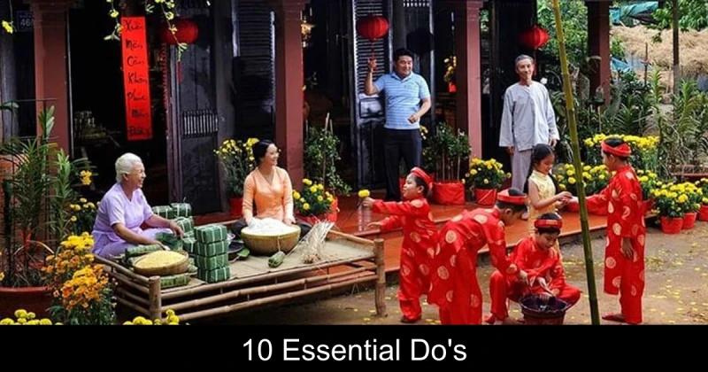 10 Essential Do's & Don'ts for Celebrating Tet Holiday in Vietnam