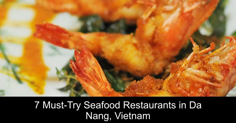 7 Must-Try Seafood Restaurants in Da Nang, Vietnam
