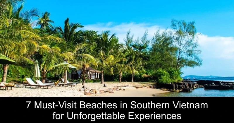 7 Must-Visit Beaches in Southern Vietnam for Unforgettable Experiences