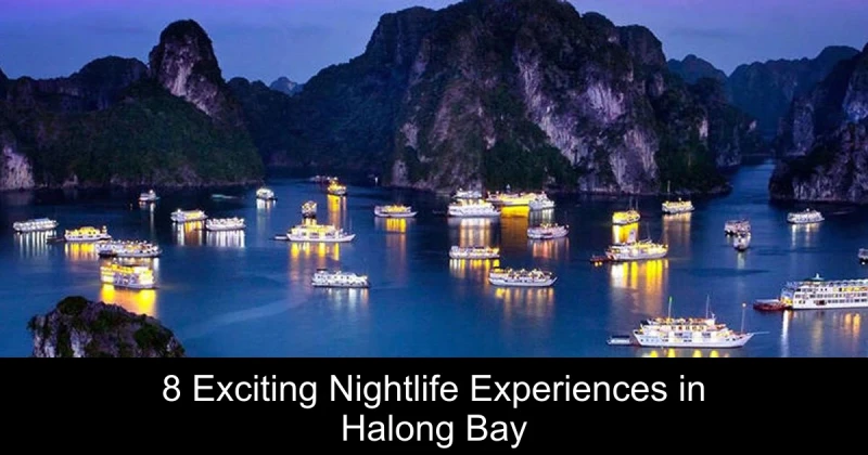 8 Exciting Nightlife Experiences in Halong Bay