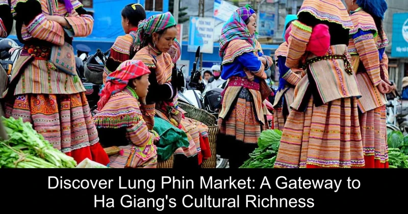 Discover Lung Phin Market: A Gateway to Ha Giang's Cultural Richness