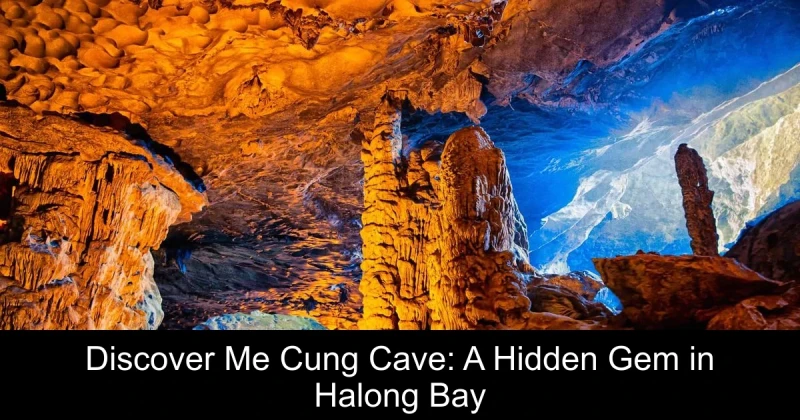 Discover Me Cung Cave: A Hidden Gem in Halong Bay