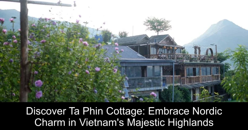 Discover Ta Phin Cottage: Embrace Nordic Charm in Vietnam's Majestic Highlands