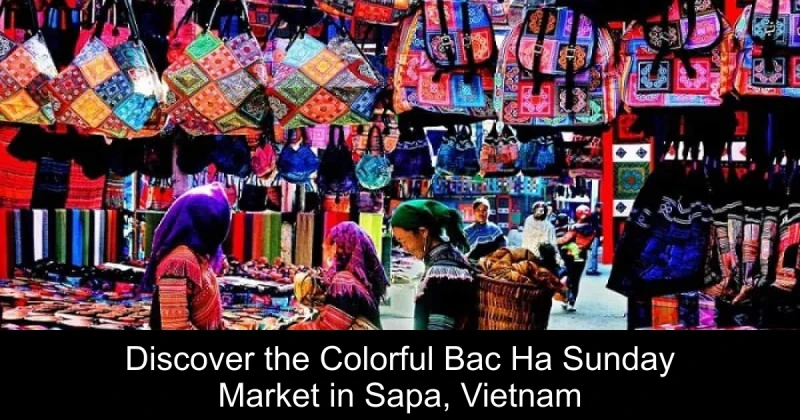 Discover the Colorful Bac Ha Sunday Market in Sapa, Vietnam