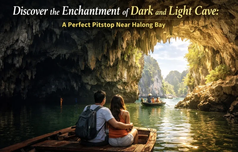 Discover the Enchantment of Dark and Light Cave: A Perfect Pitstop Near Halong Bay