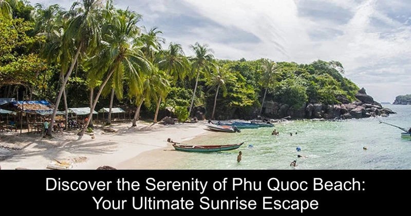 Discover the Serenity of Phu Quoc Beach: Your Ultimate Sunrise Escape