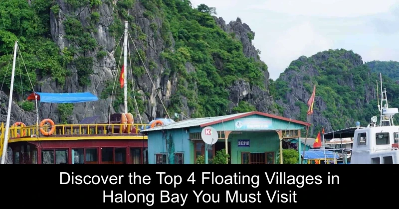 Discover the Top 4 Floating Villages in Halong Bay You Must Visit