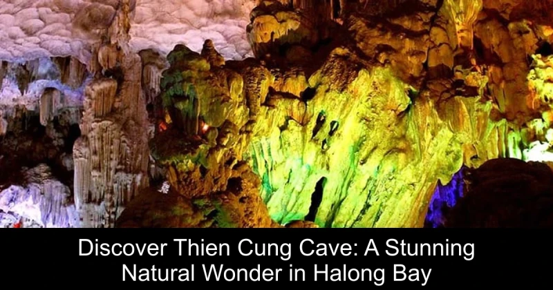 Discover Thien Cung Cave: A Stunning Natural Wonder in Halong Bay