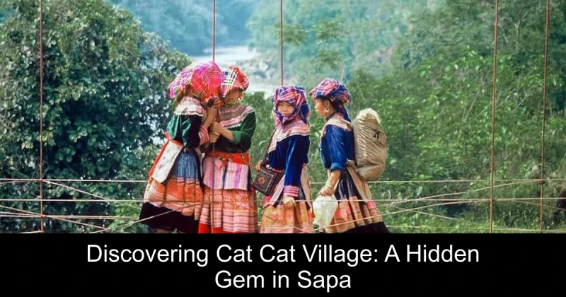 Discovering Cat Cat Village: A Hidden Gem in Sapa