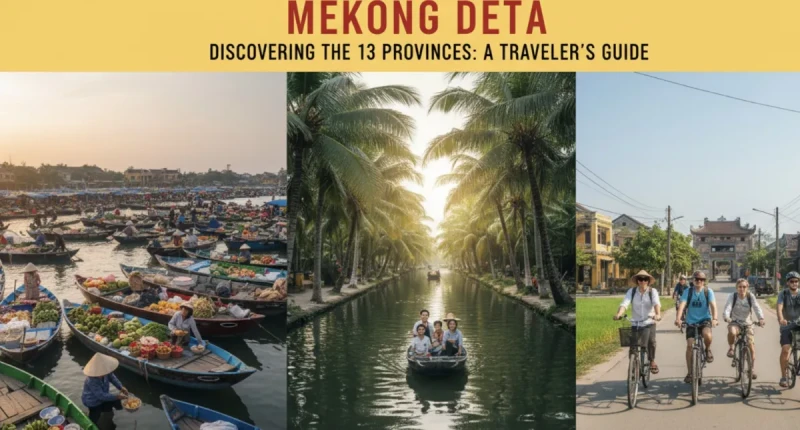 Discovering the 13 Provinces of the Mekong Delta: A Traveler's Guide
