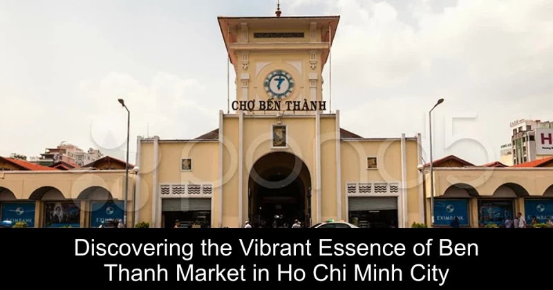 Discovering the Vibrant Essence of Ben Thanh Market in Ho Chi Minh City
