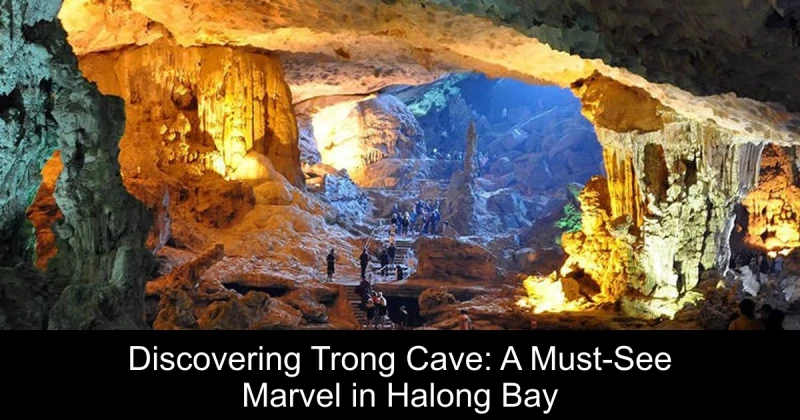 Discovering Trong Cave: A Must-See Marvel in Halong Bay