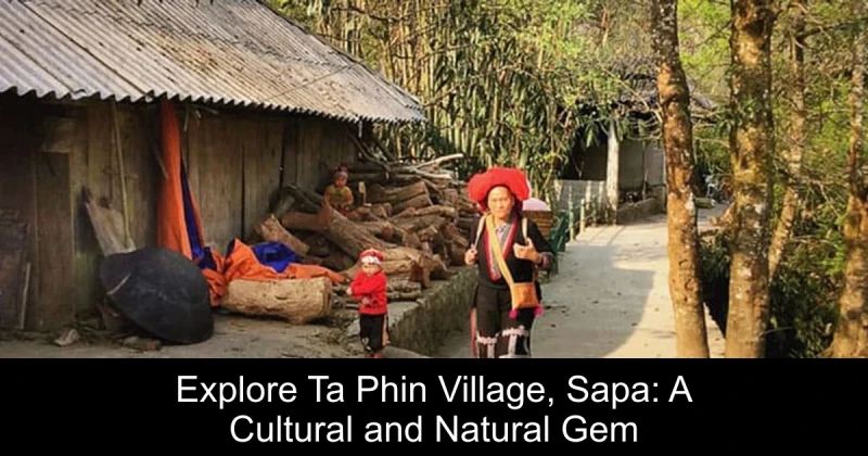 Explore Ta Phin Village, Sapa: A Cultural and Natural Gem