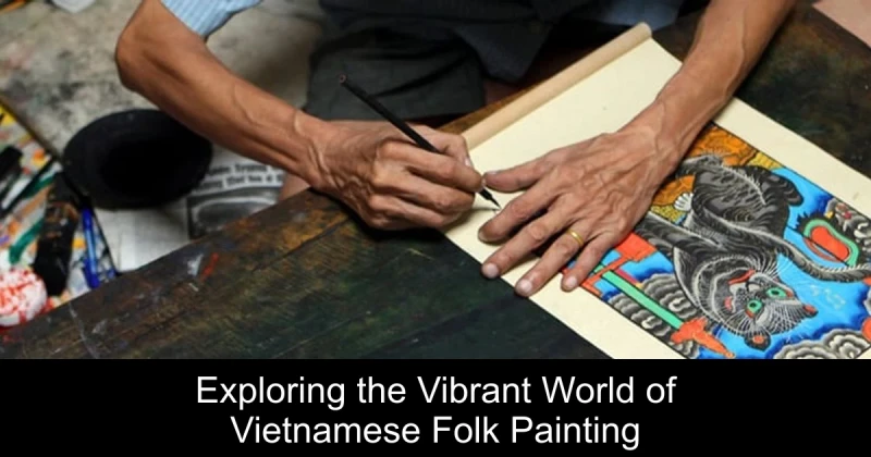 Exploring the Vibrant World of Vietnamese Folk Painting