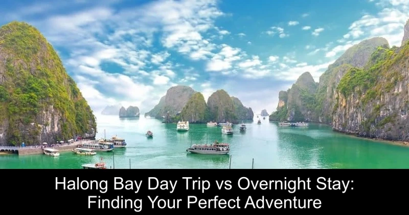 Halong Bay Day Trip vs Overnight Stay: Finding Your Perfect Adventure
