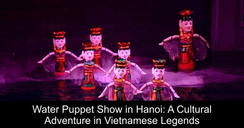 Water Puppet Show in Hanoi: A Cultural Adventure in Vietnamese Legends