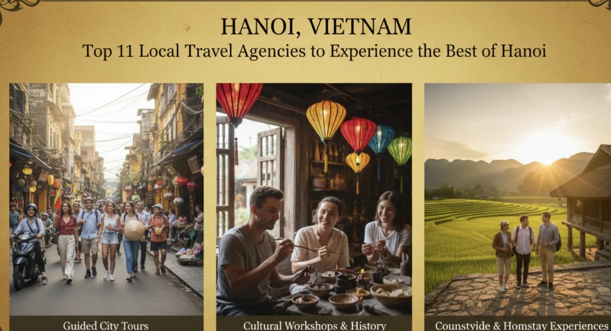 Top 11 Local Travel Agencies to Experience the Best of Hanoi
