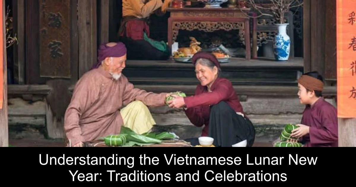 Understanding the Vietnamese Lunar New Year: Traditions and Celebrations