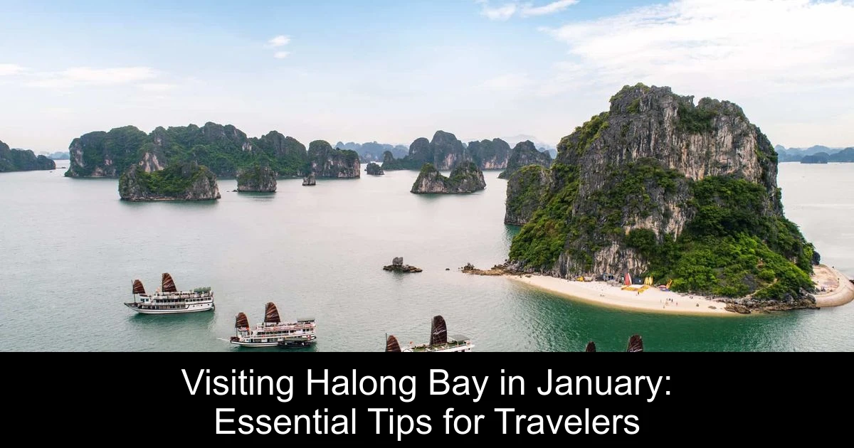 Visiting Halong Bay in January: Essential Tips for Travelers
